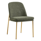 Golda Dining Chair With Metal Base