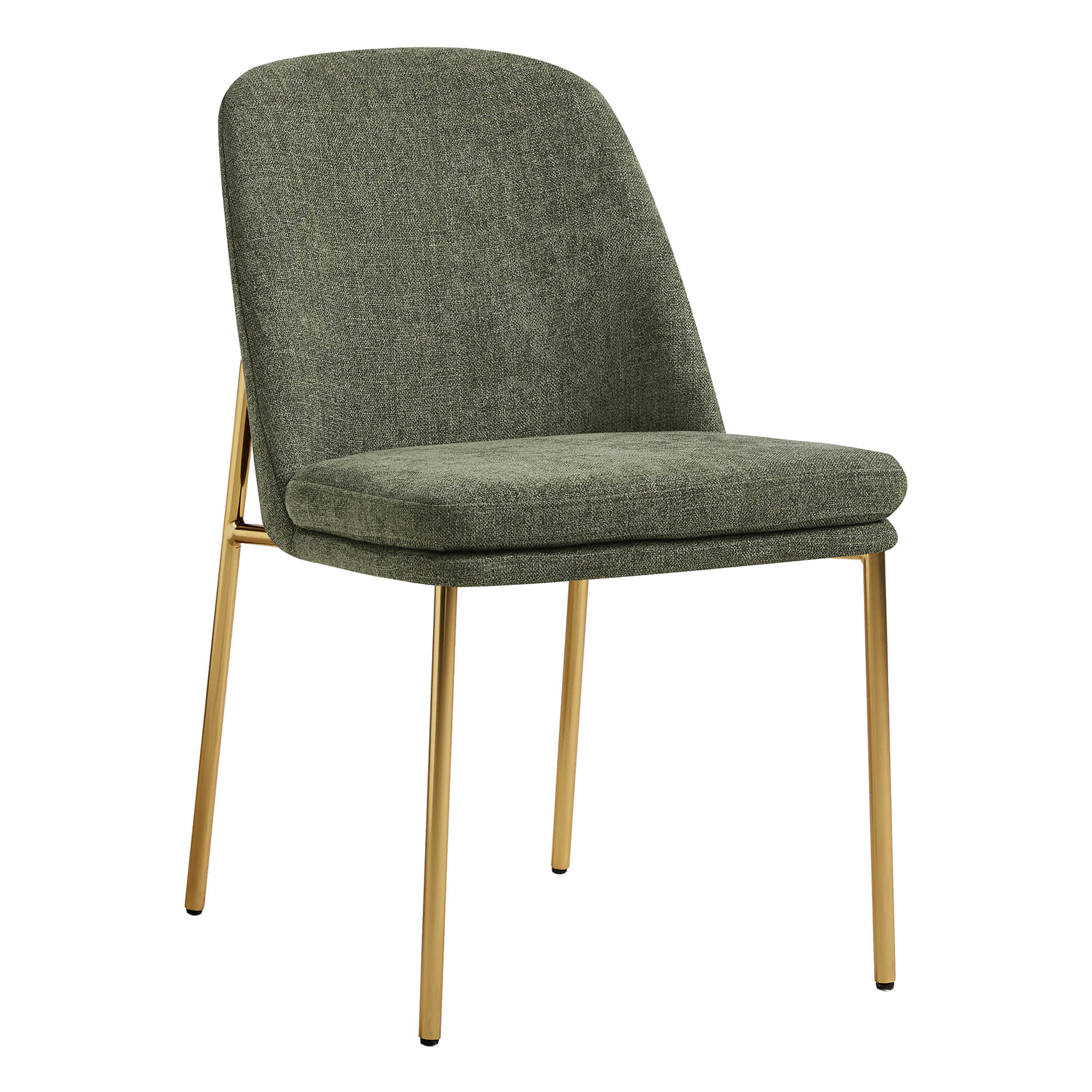 Golda Dining Chair With Metal Base