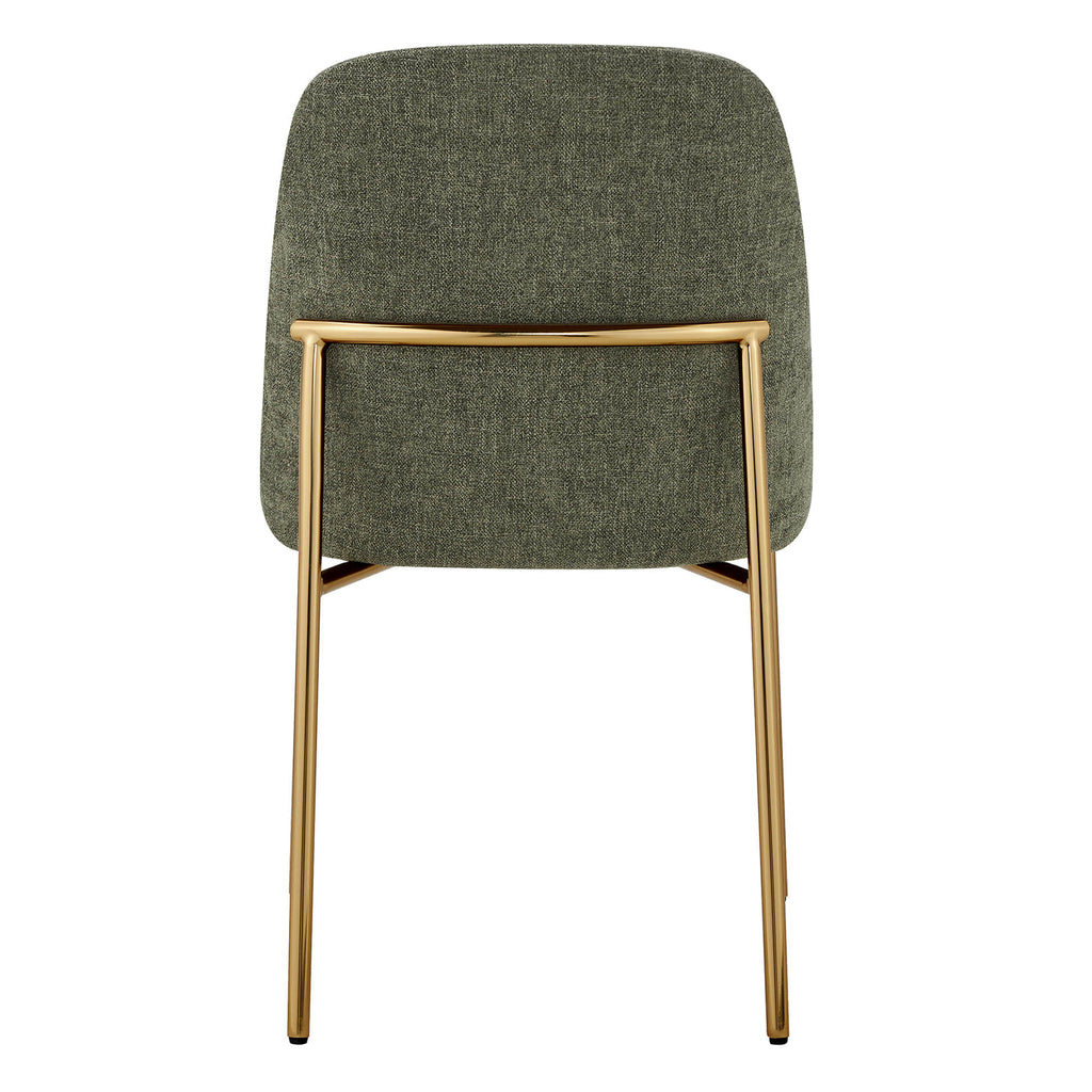 Golda Dining Chair With Metal Base