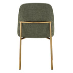 Golda Dining Chair With Metal Base