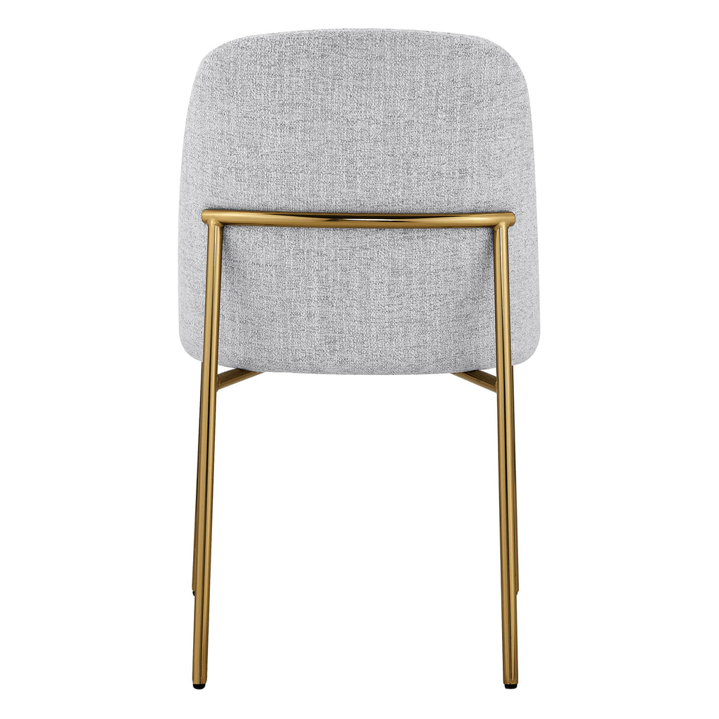 Golda Dining Chair With Metal Base