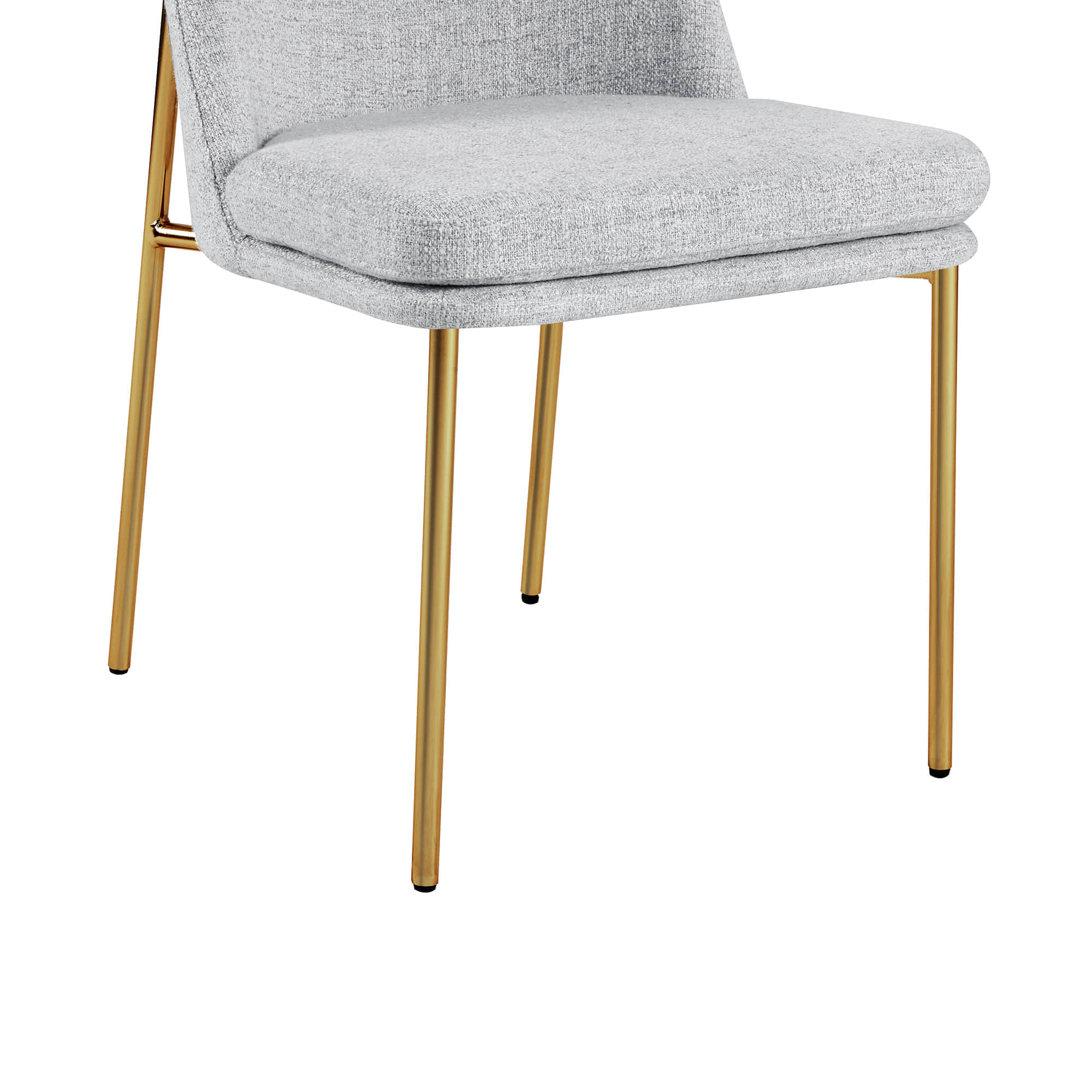 Golda Dining Chair With Metal Base