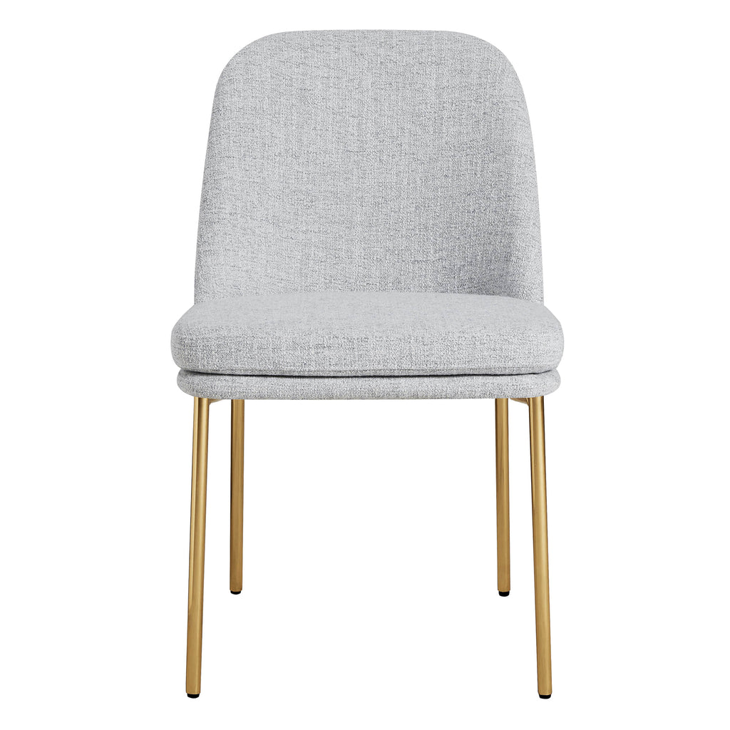 Golda Dining Chair With Metal Base