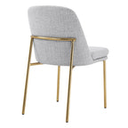 Golda Dining Chair With Metal Base