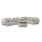 Grace 4-Seat Modular Curved Sofa – Generously Sized Design