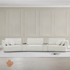 Grace 3-Seat Modular Curved Sofa – Generously Sized Design