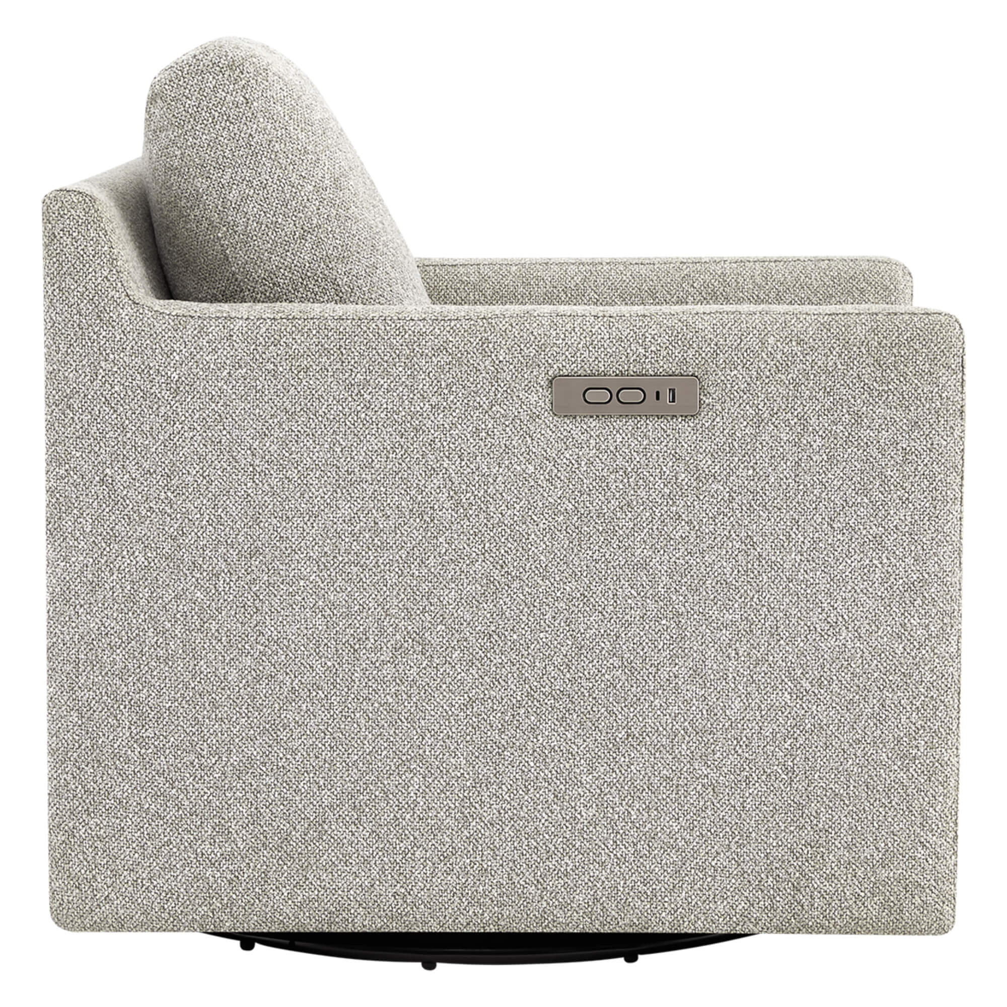 Henry Swivel Accent Chair with Electric Footrests & Charging Ports