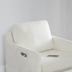 Henry Swivel Accent Chair with Electric Footrests & Charging Ports