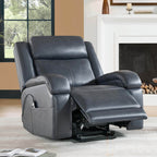 Isaac Genuine Leather Lift Assist Recliner With Power Headrest