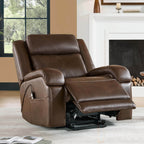 Isaac Genuine Leather Lift Assist Recliner With Power Headrest