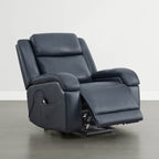 Isaac Genuine Leather Lift Assist Recliner With Power Headrest