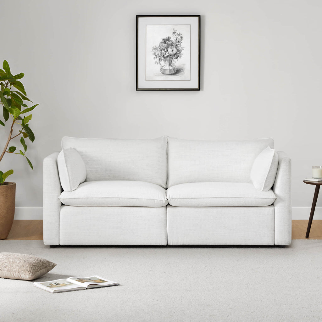 Sophia 2-Piece Feather Modular Sofa