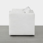 Sophia 2-Piece Feather Power Modular Sofa with Electric Footrests