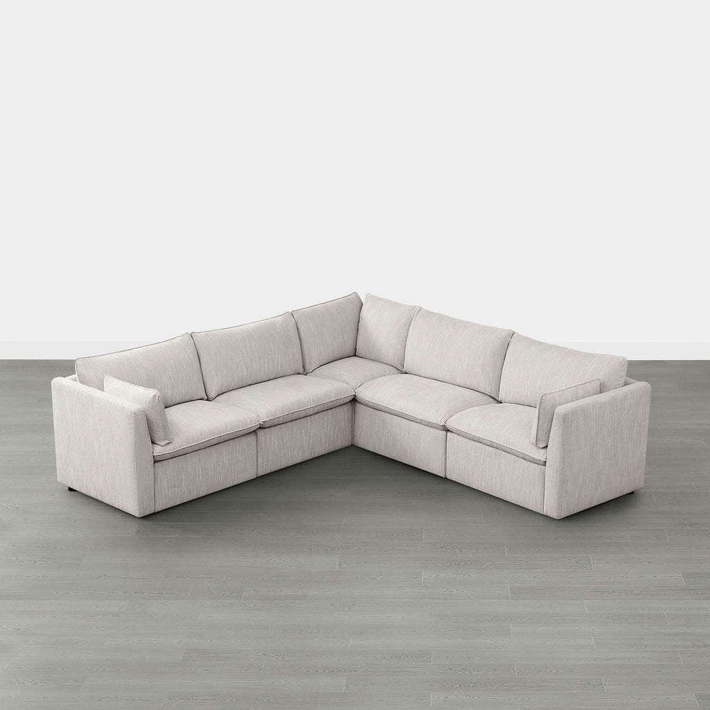 Sophia 5-Piece Feather Modular Sofa