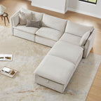 Sophia 5-Piece Feather Modular Sofa