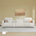 Oliver 3-Seat Wall-hugger Reclining Sectional Sofa with Power Headrest