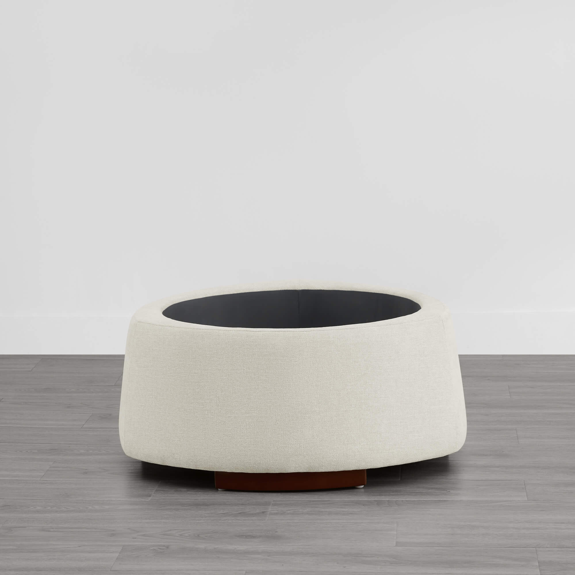 Twin Stone-shaped Storage Modern Ottoman