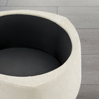 Twin Stone-shaped Storage Modern Ottoman