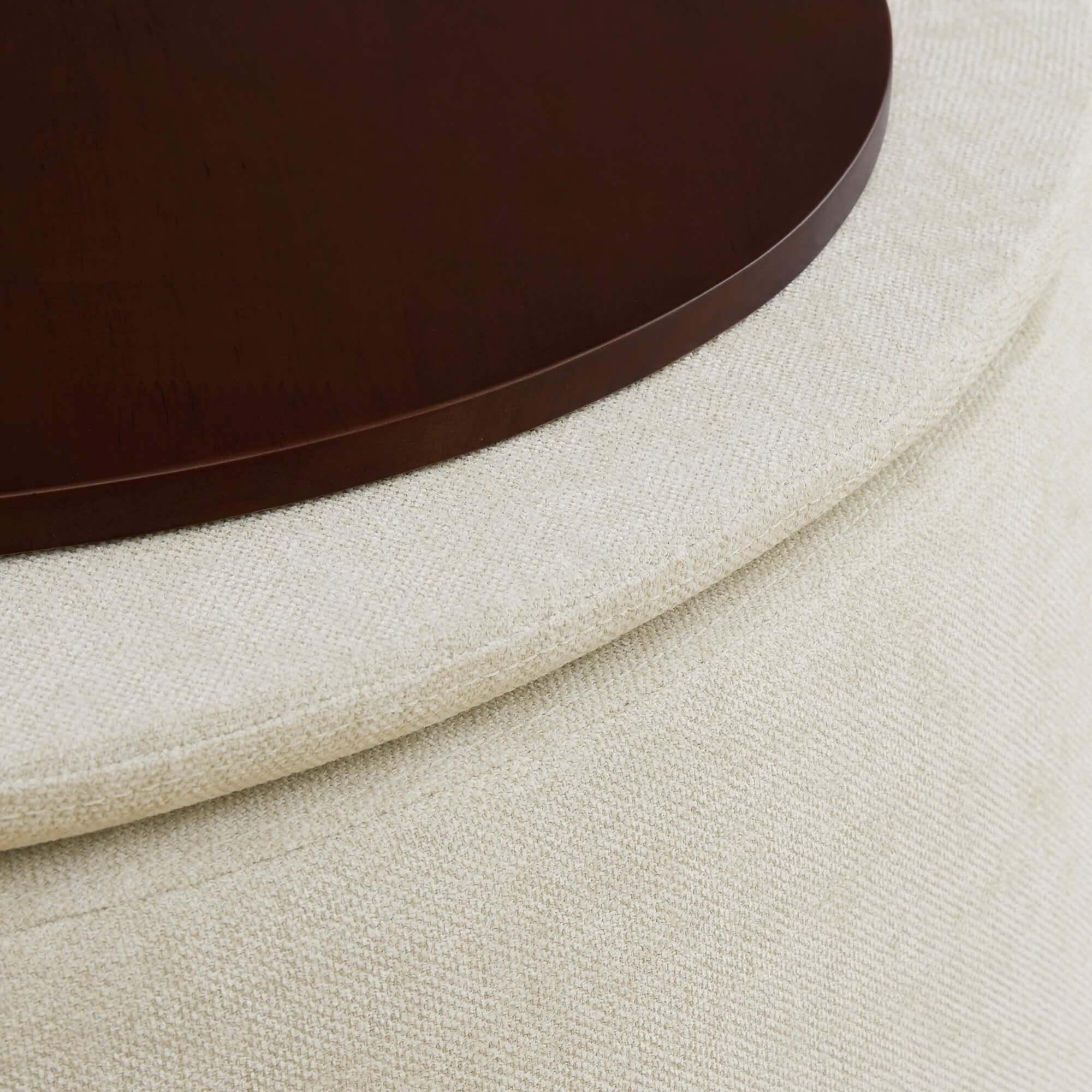 Twin Stone-shaped Storage Modern Ottoman