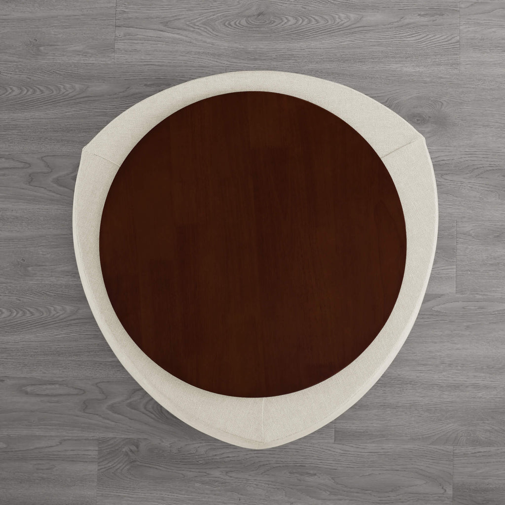 Twin Stone-shaped Storage Modern Ottoman