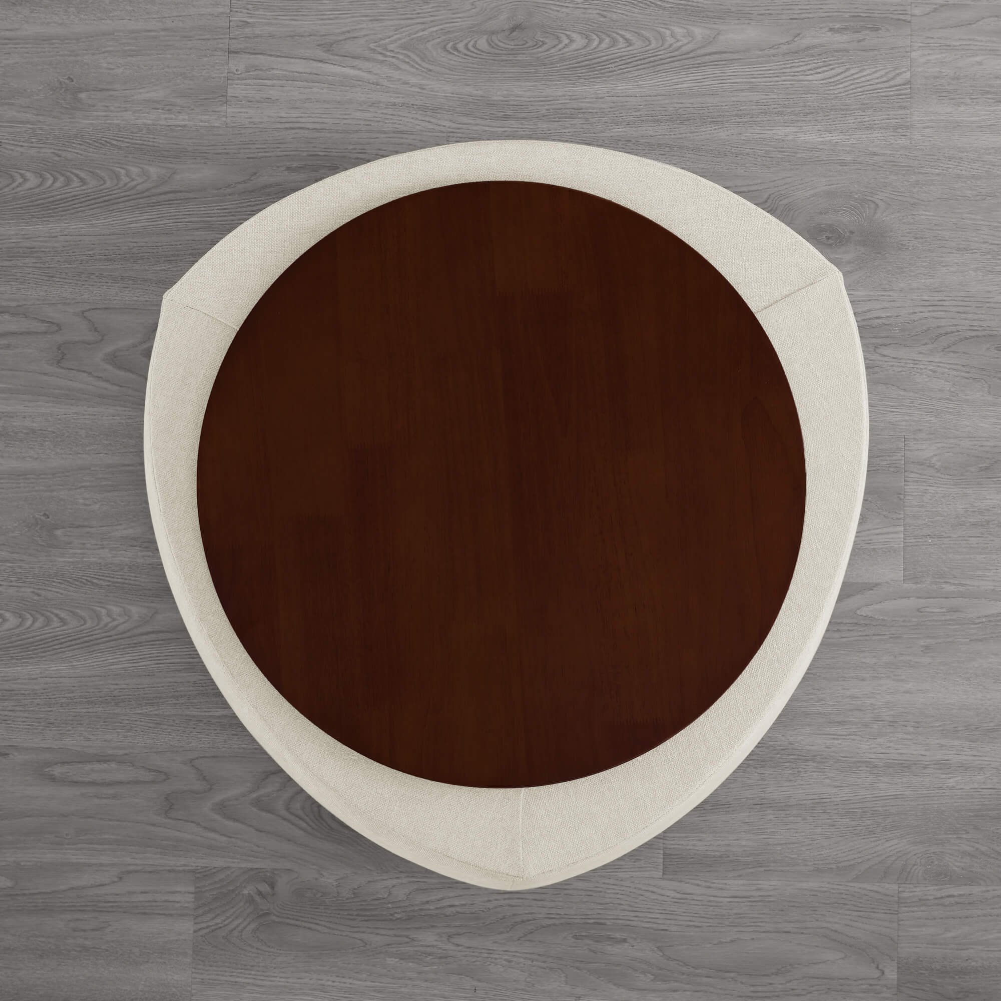 Twin Stone-shaped Storage Modern Ottoman