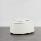 Twin Stone-shaped Storage Modern Ottoman