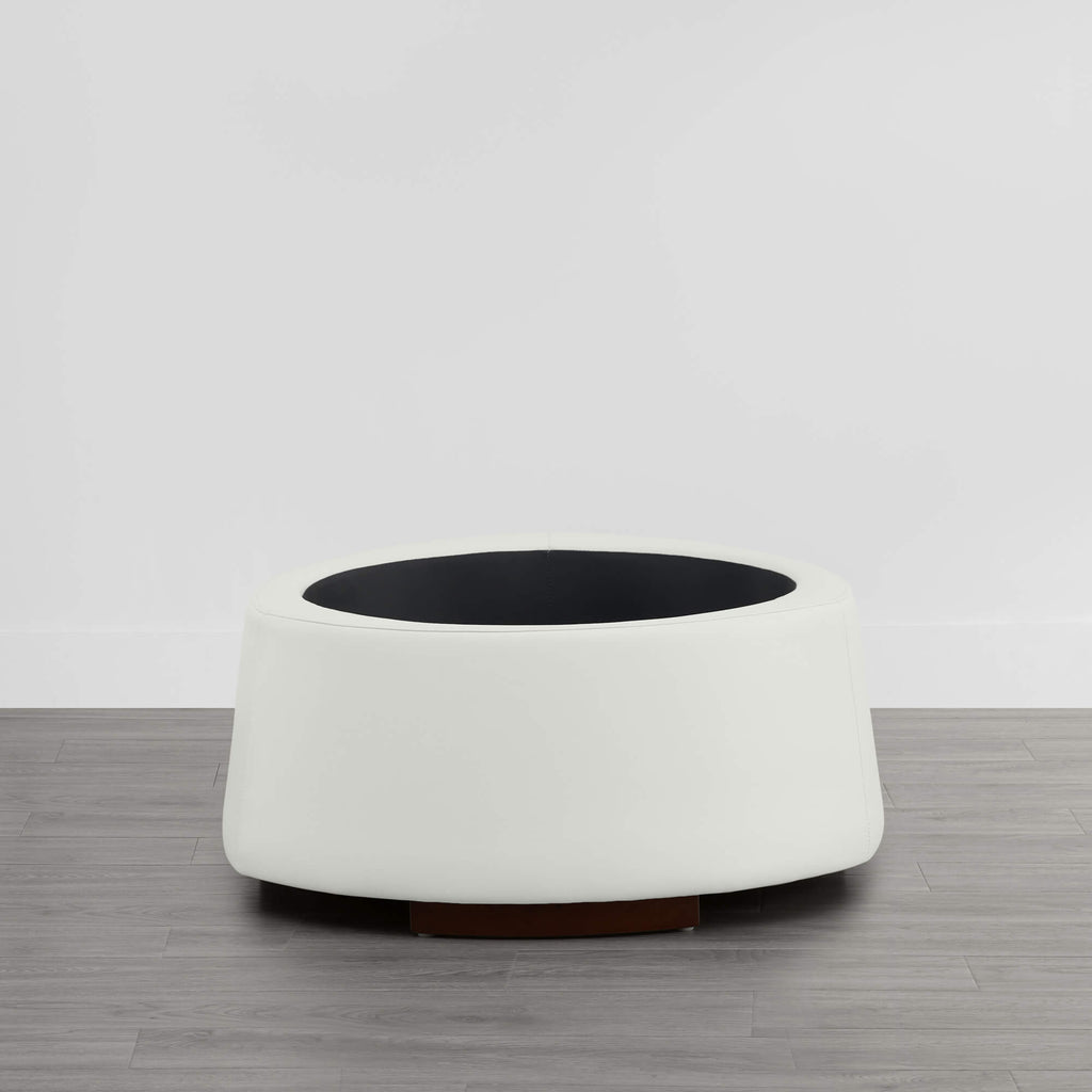 Twin Stone-shaped Storage Modern Ottoman