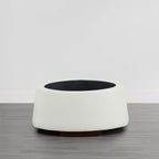 Twin Stone-shaped Storage Modern Ottoman