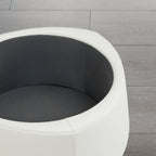 Twin Stone-shaped Storage Modern Ottoman