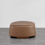 Twin Stone-shaped Storage Modern Ottoman