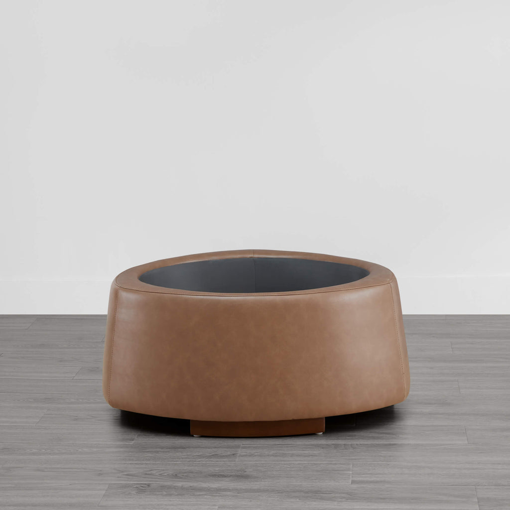Twin Stone-shaped Storage Modern Ottoman