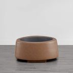 Twin Stone-shaped Storage Modern Ottoman