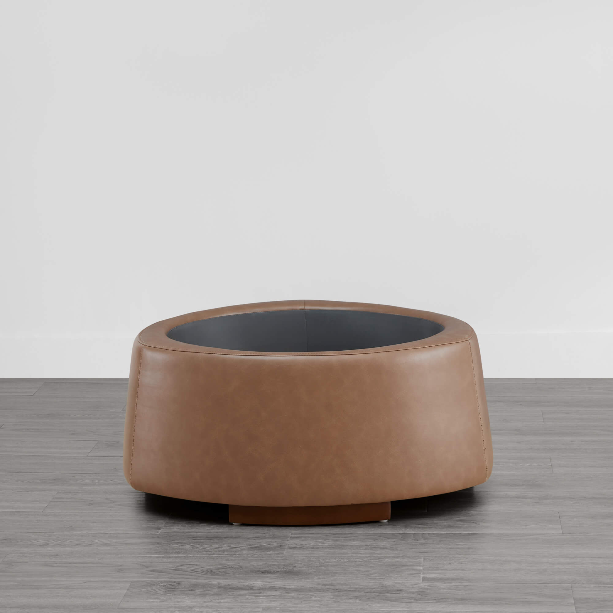 Twin Stone-shaped Storage Modern Ottoman