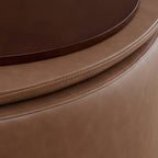 Twin Stone-shaped Storage Modern Ottoman