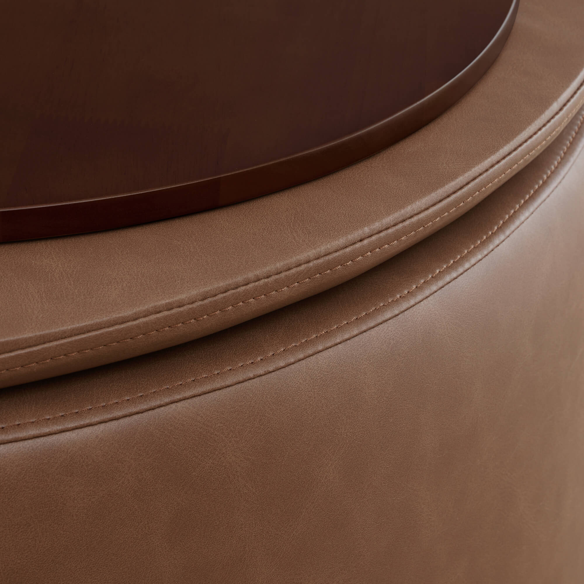 Twin Stone-shaped Storage Modern Ottoman