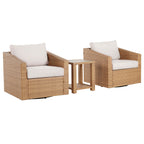 Calum Rattan Outdoor Bistro Set