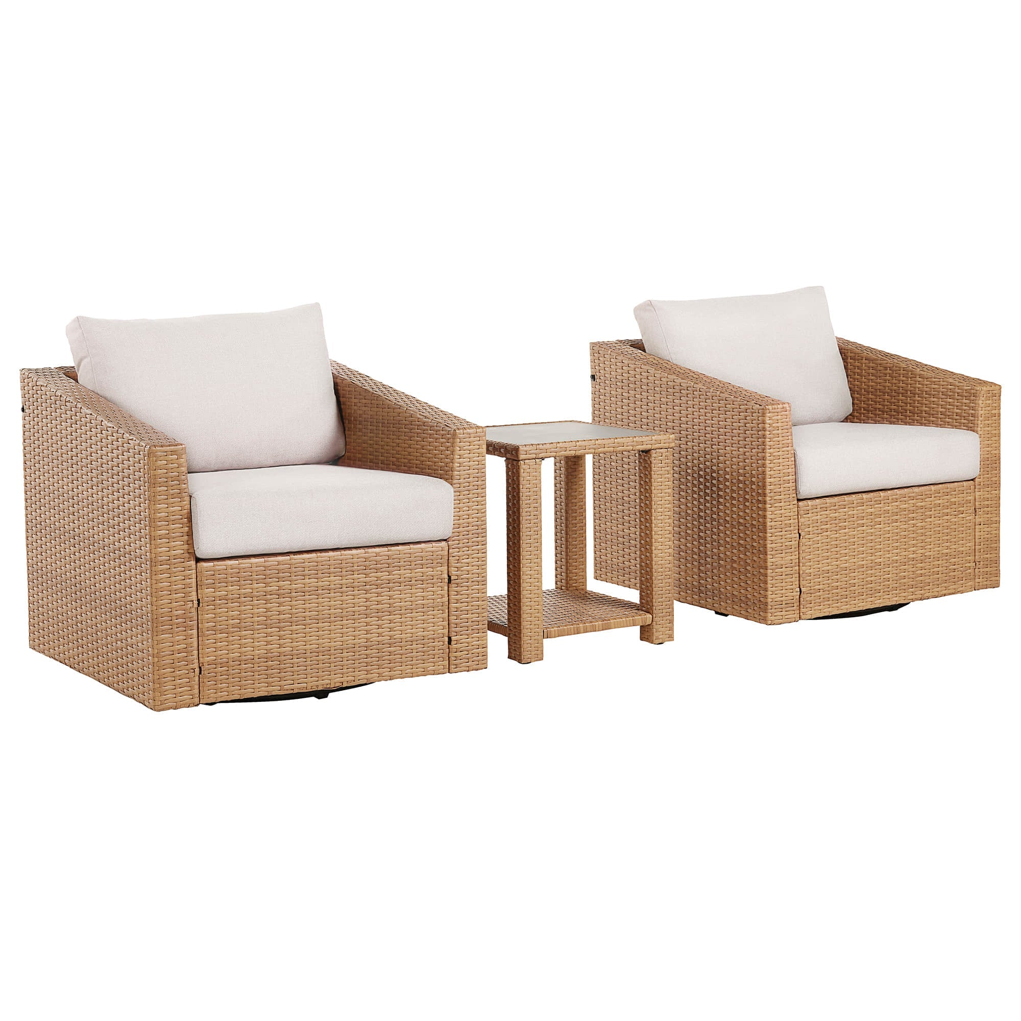 Calum Rattan Outdoor Bistro Set