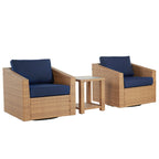 Calum Rattan Outdoor Bistro Set