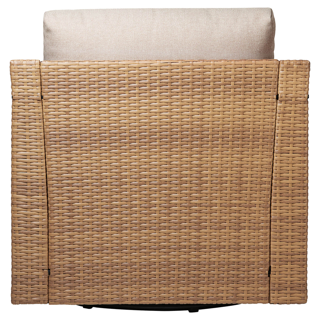 Calum Rattan Outdoor Bistro Set