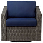 Calum Rattan Outdoor Bistro Set