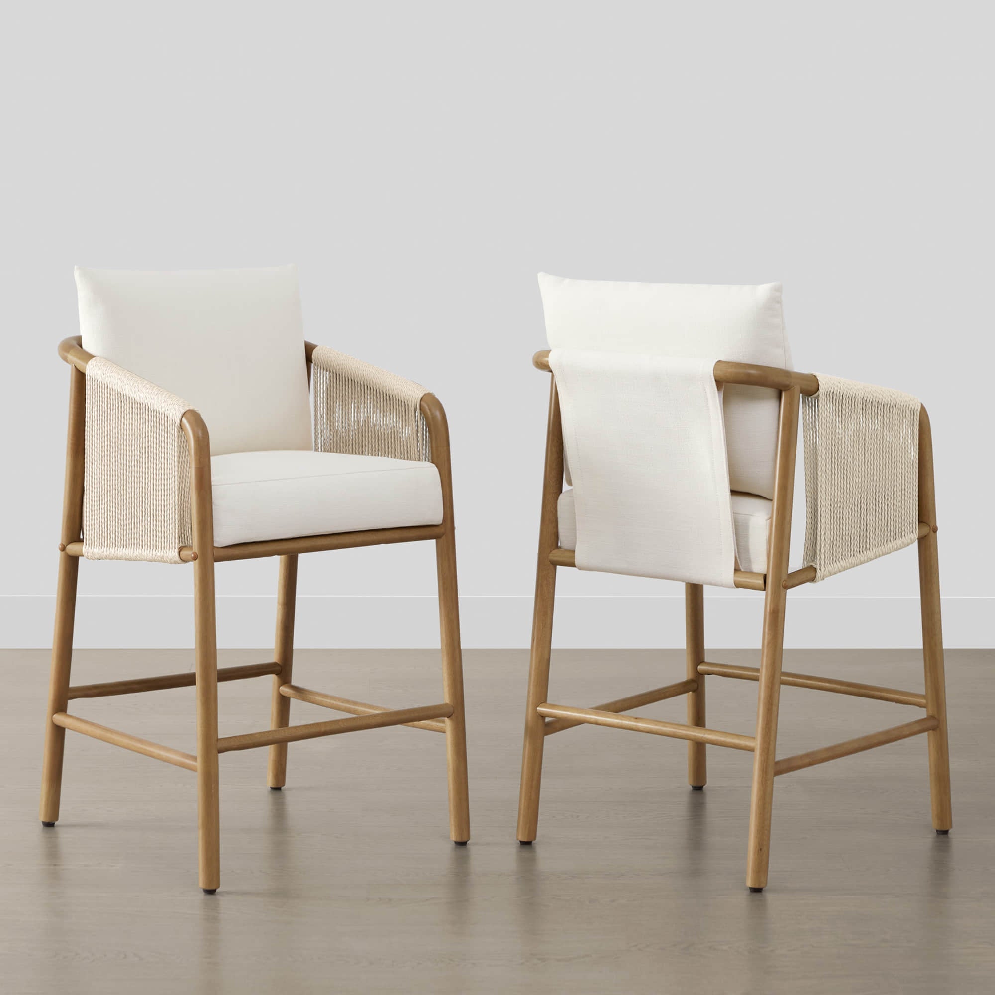 Sienna Modern Rope Counter Stools
