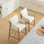 Sienna Modern Rope Counter Stools
