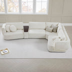 Grace 4-Seat Modular Curved Sofa – Generously Sized Design