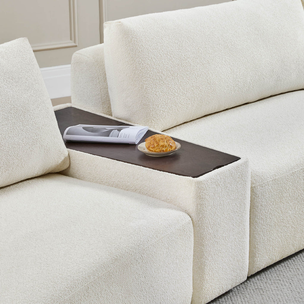 Grace 3-Seat Modular Curved Sofa – Generously Sized Design