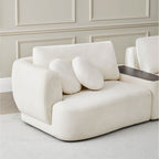 Grace 2-Seat Modular Curved Sofa – Generously Sized Design