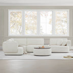 Grace 4-Seat Modular Curved Sofa – Generously Sized Design