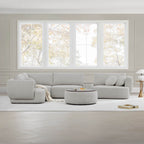 Grace 4-Seat Modular Curved Sofa – Generously Sized Design