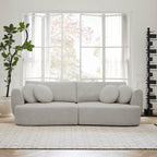 Grace 2-Seat Modular Curved Sofa – Generously Sized Design