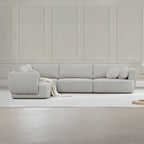 Grace 4-Seat Modular Curved Sofa – Generously Sized Design