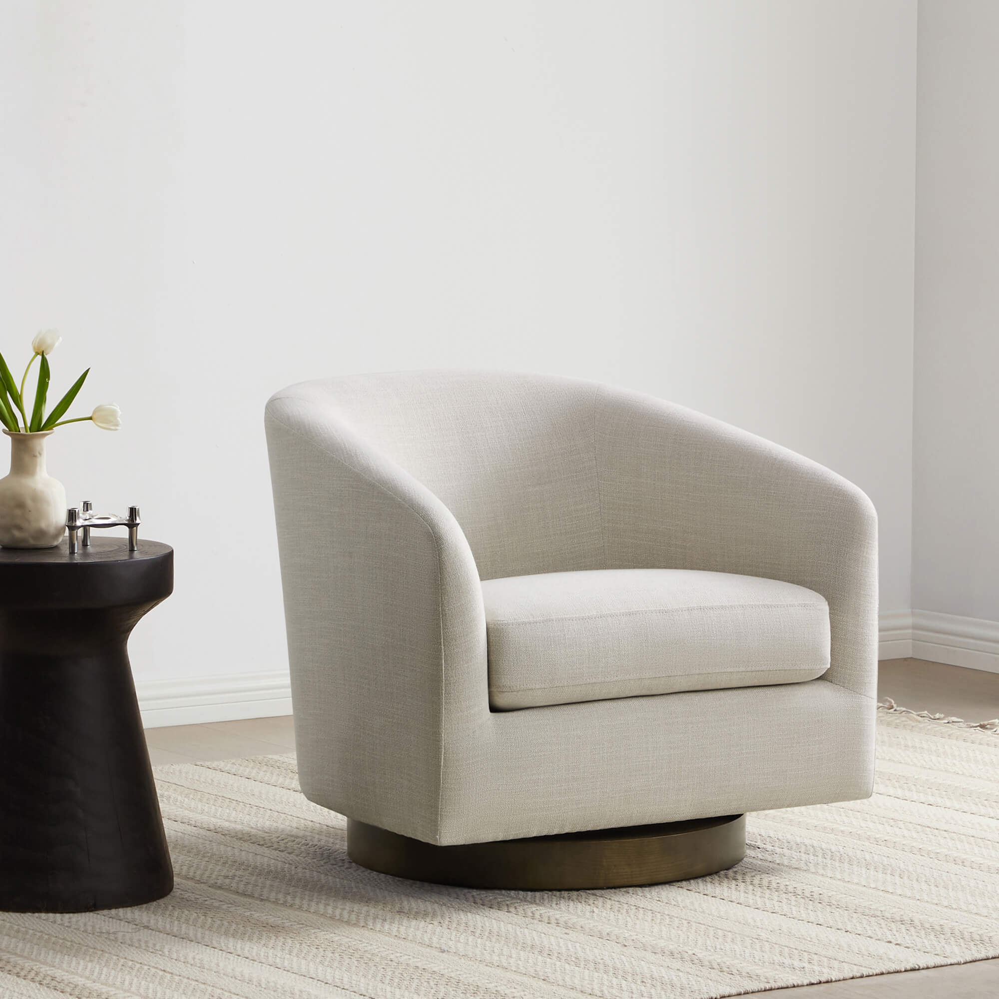 Wren Modern Swivel Accent Chair